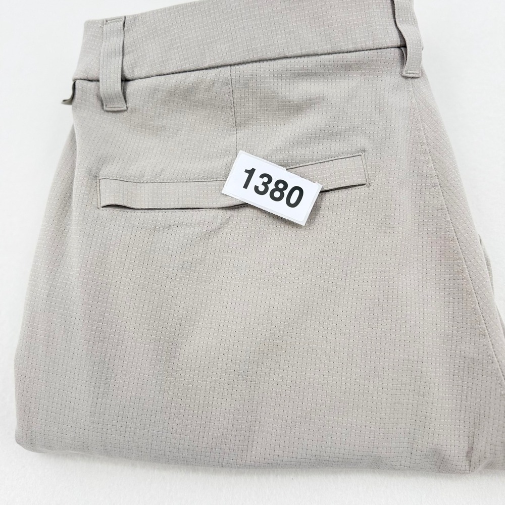 Lululemon ABC Slim Fit Performance Trouser Mens 31 Beige Casual Pants LM5AF5S - Picture 6 of 6